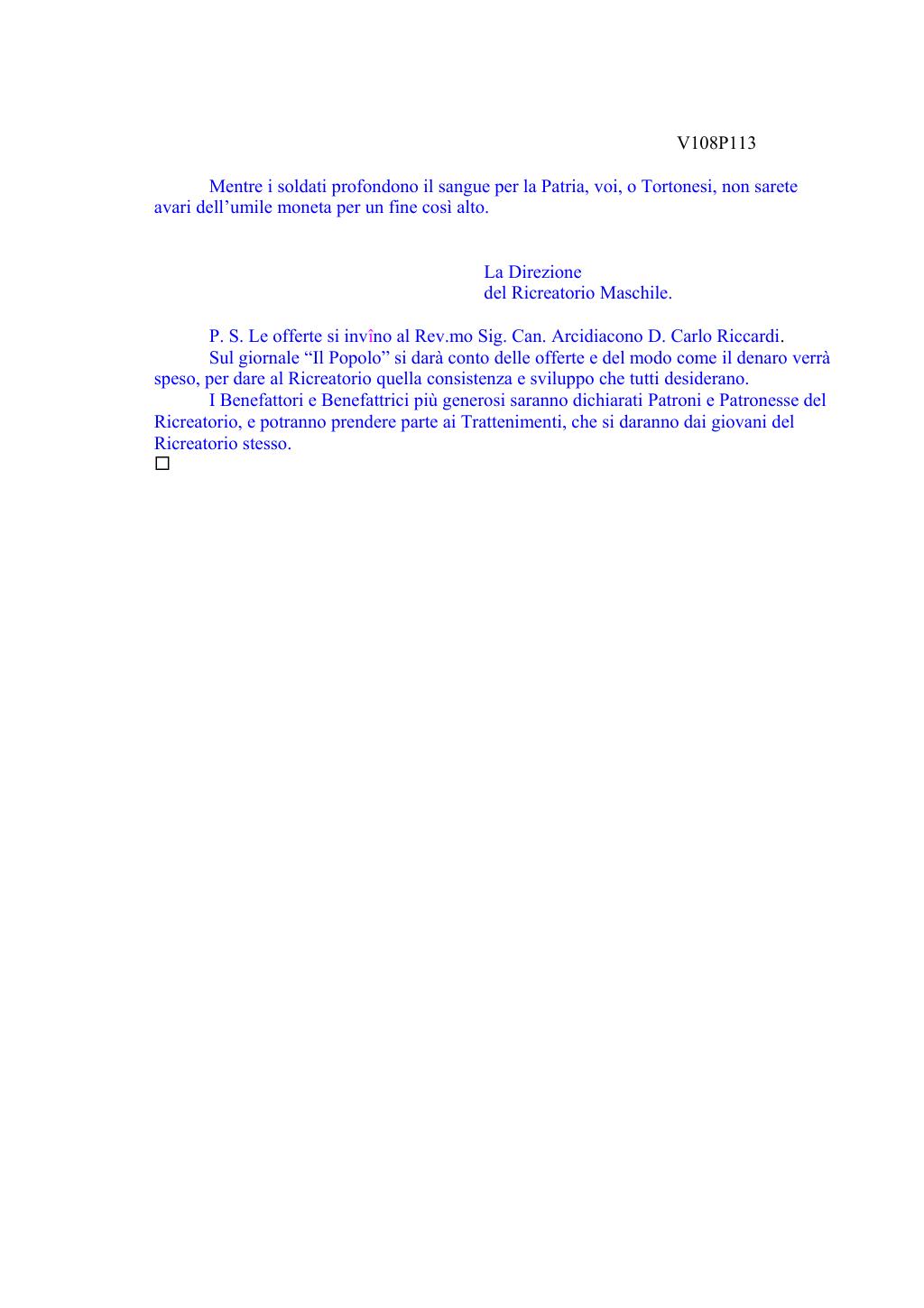 Scritti. Volume 108, pagina 121