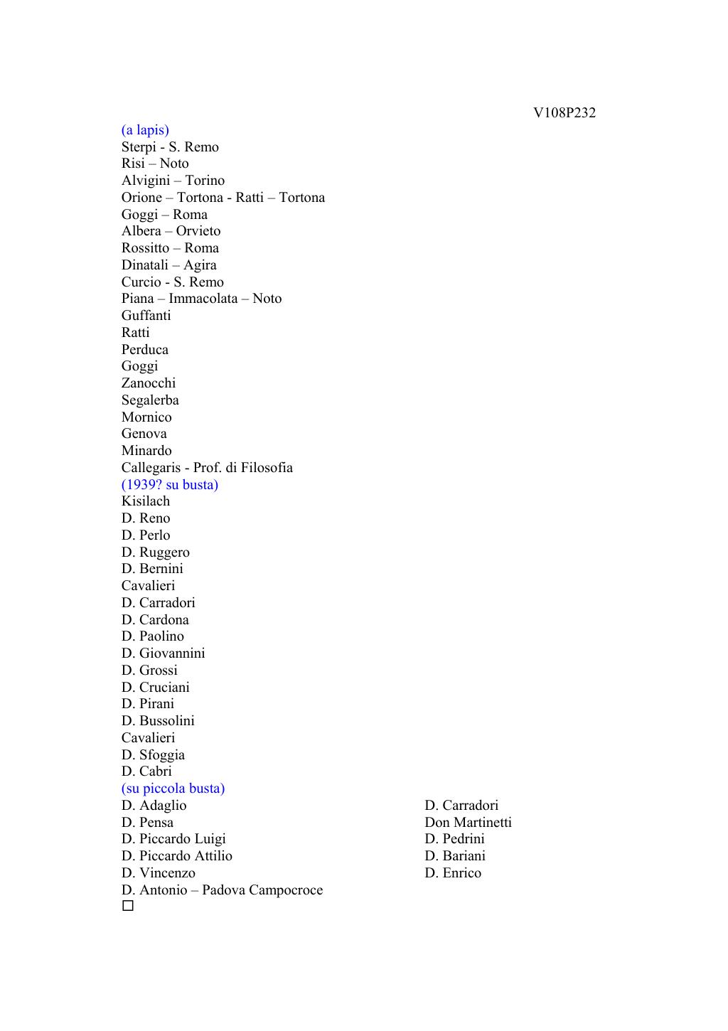 Scritti. Volume 108, pagina 249