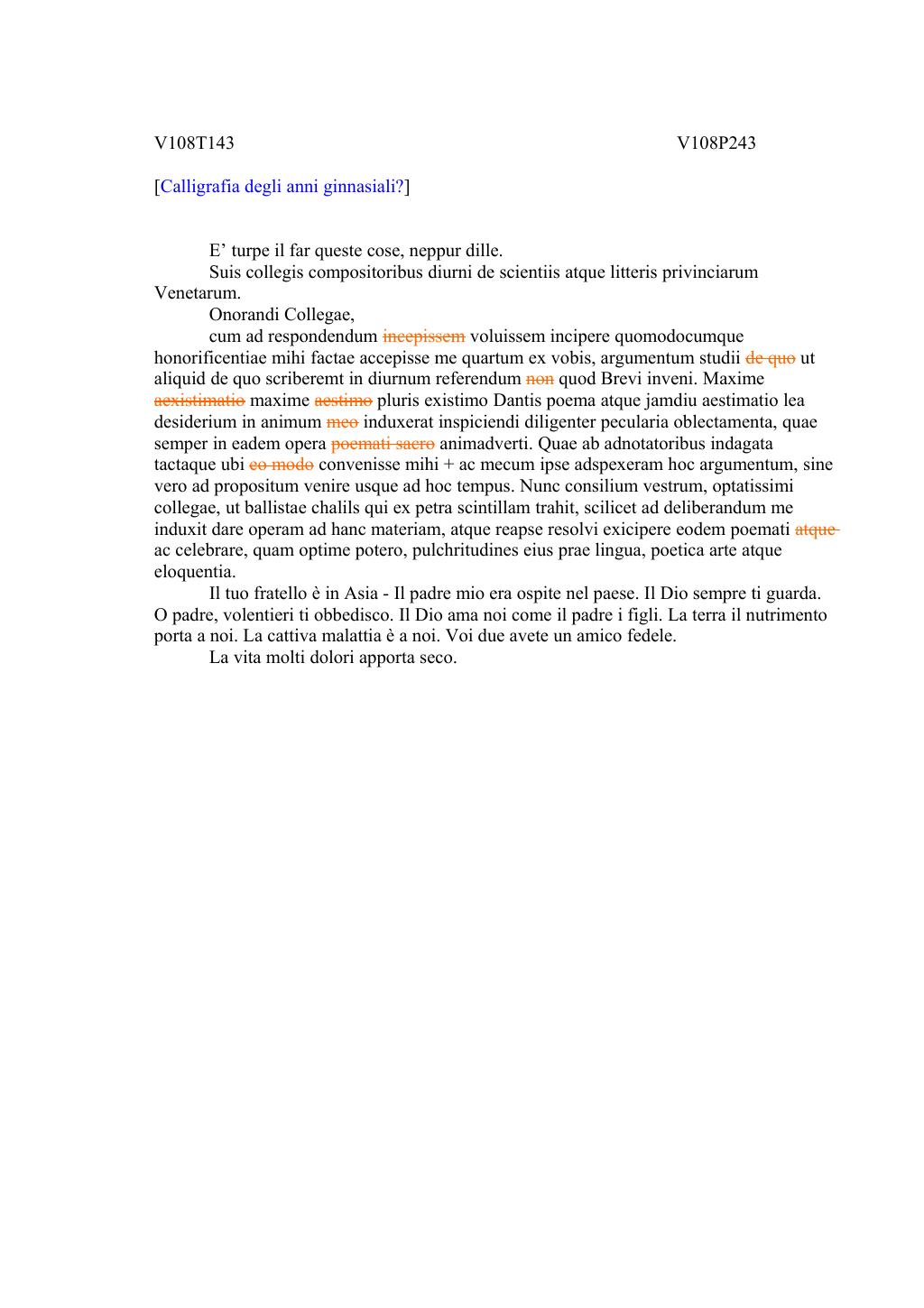 Scritti. Volume 108, pagina 260