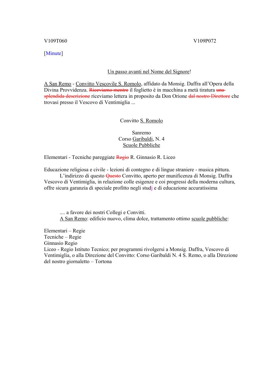 Scritti. Volume 109, pagina 083