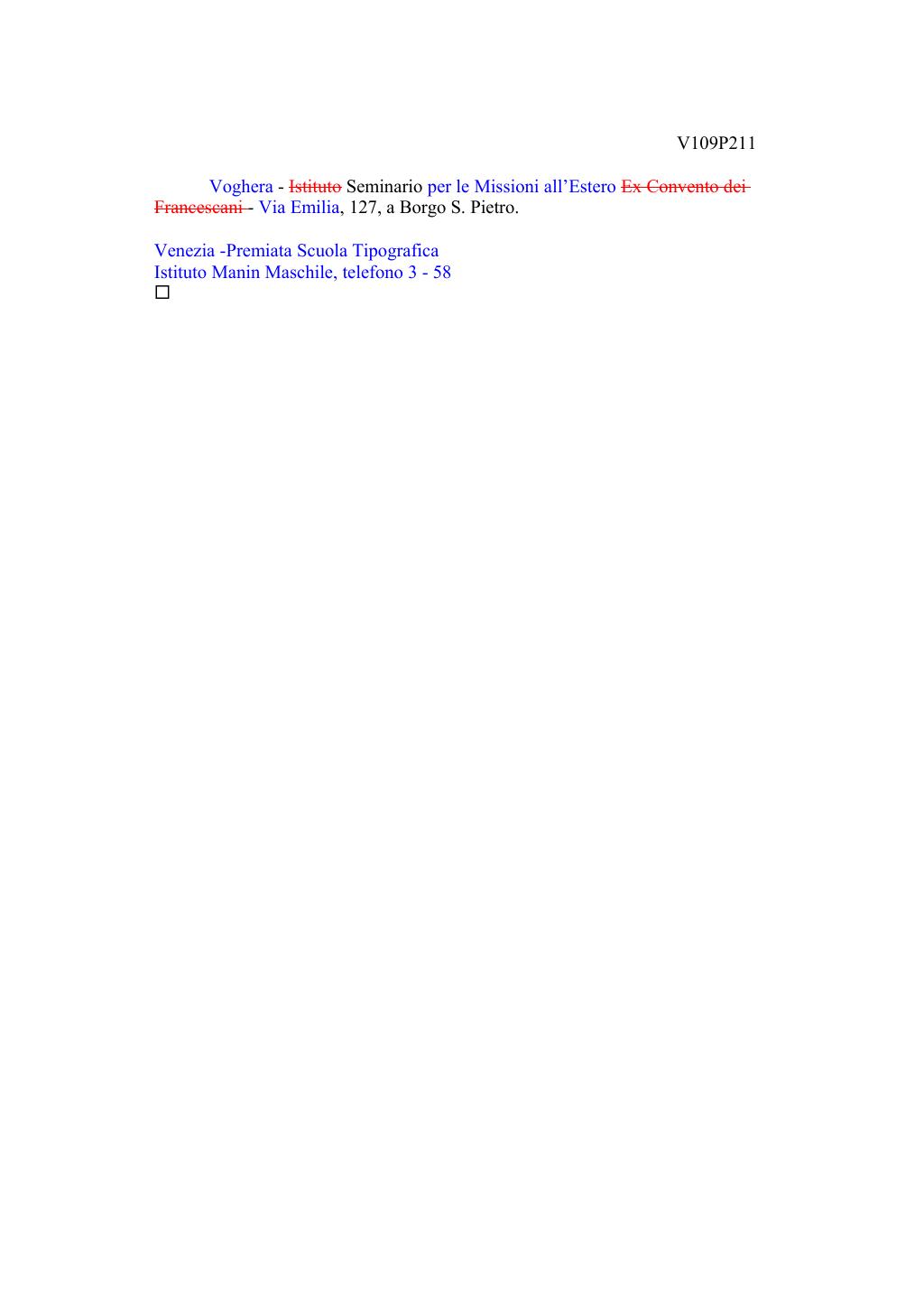 Scritti. Volume 109, pagina 260