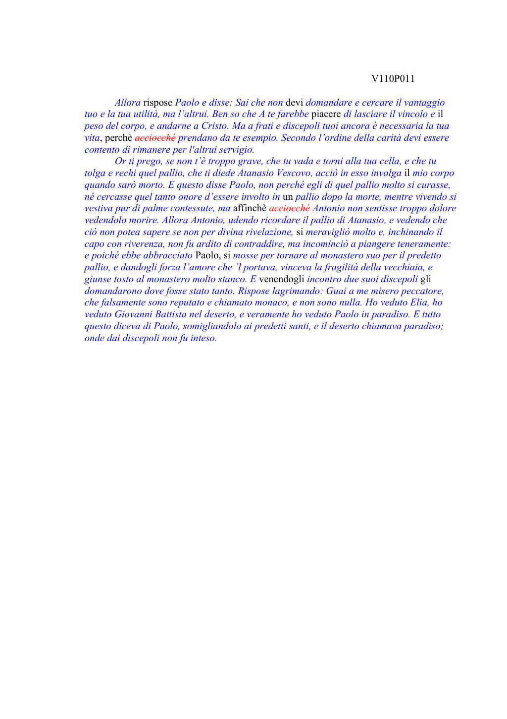 Scritti. Volume 110, pagina 012