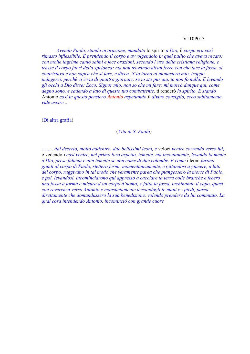 Scritti. Volume 110, pagina 014