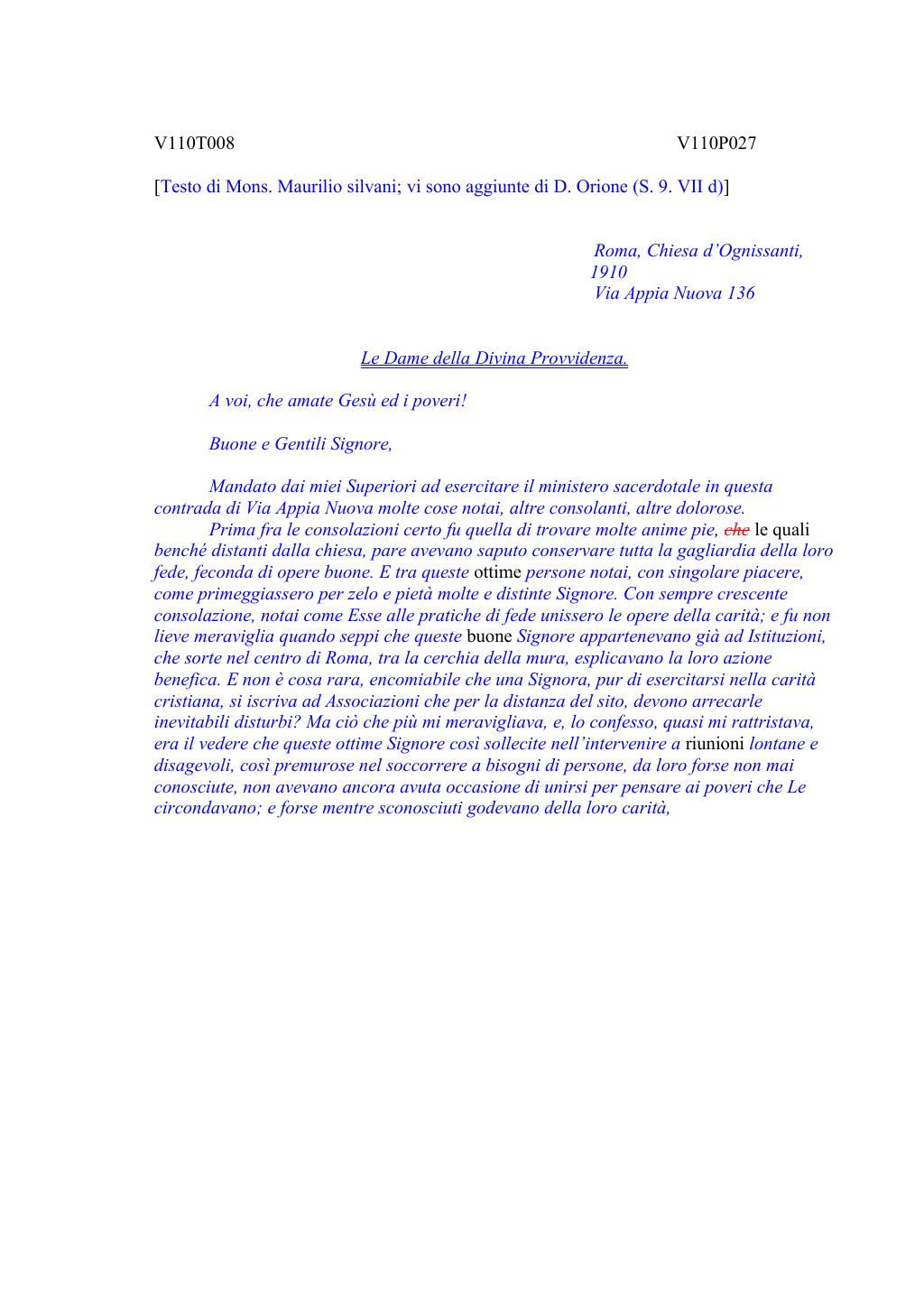 Scritti. Volume 110, pagina 028
