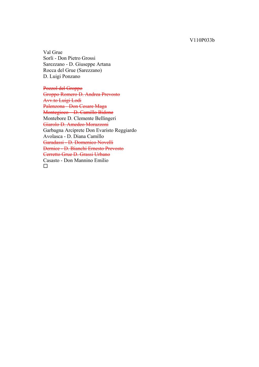 Scritti. Volume 110, pagina 034