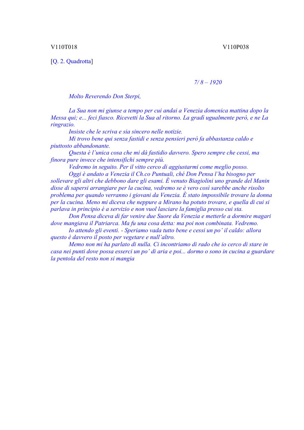 Scritti. Volume 110, pagina 043