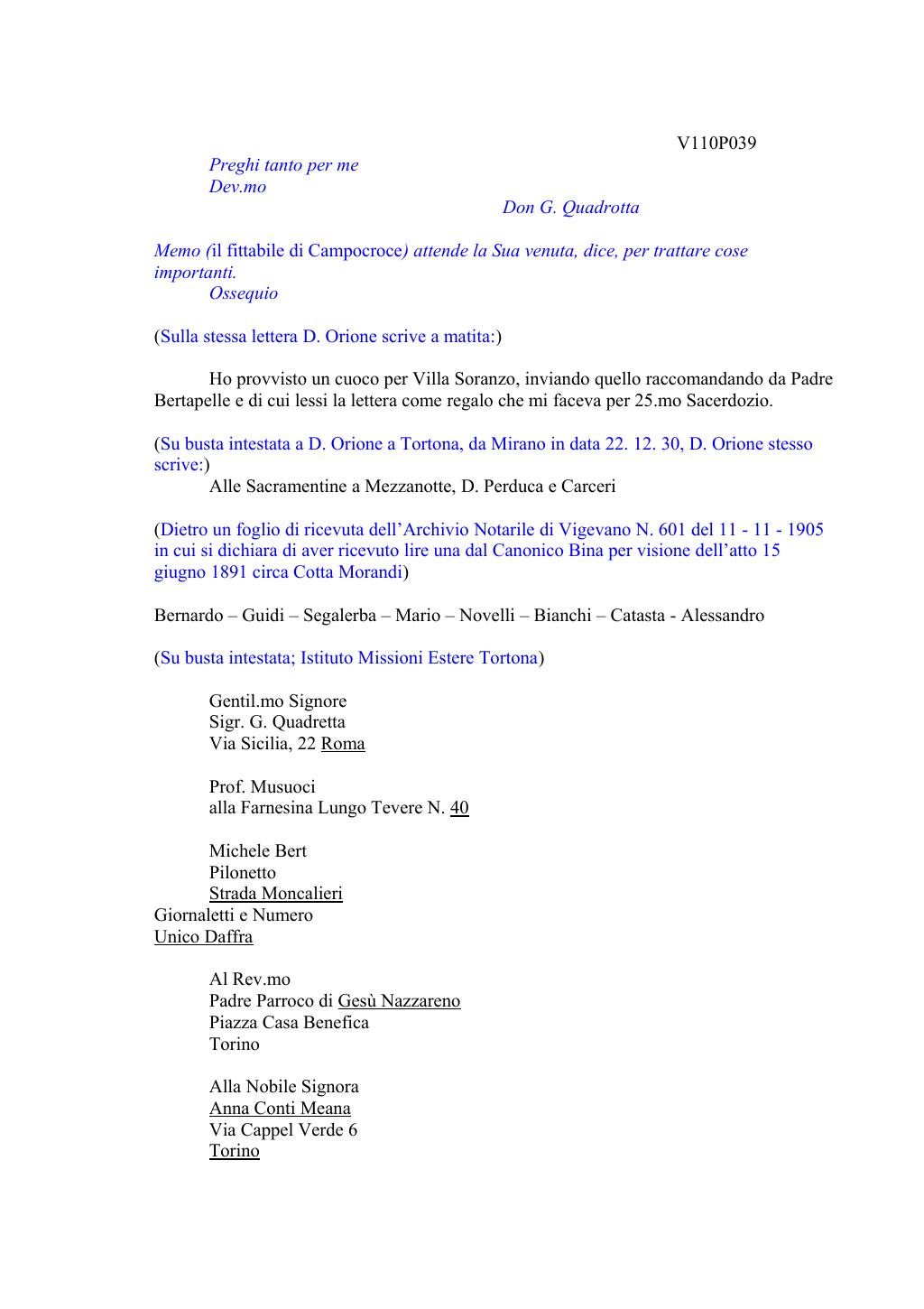 Scritti. Volume 110, pagina 044