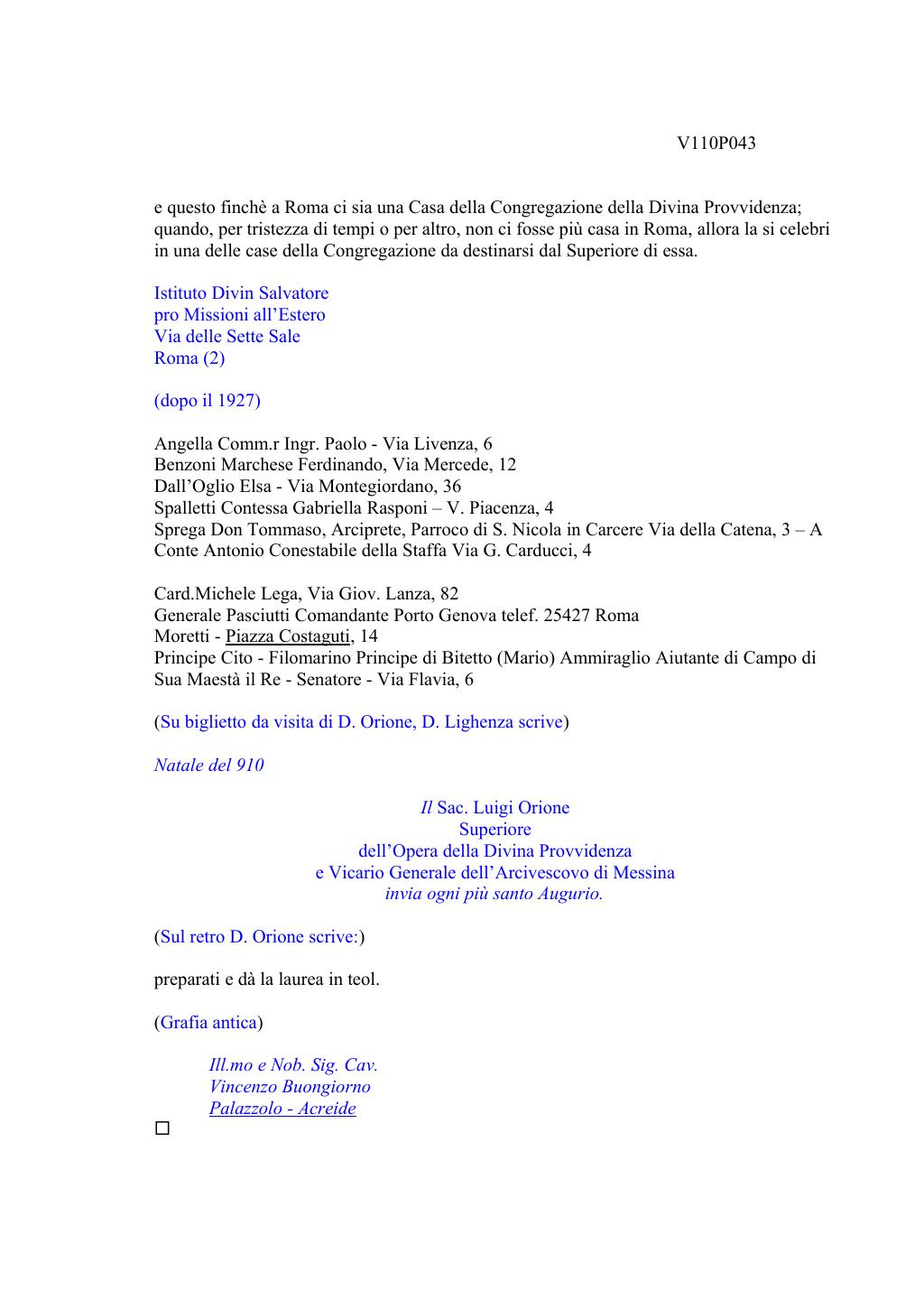 Scritti. Volume 110, pagina 050