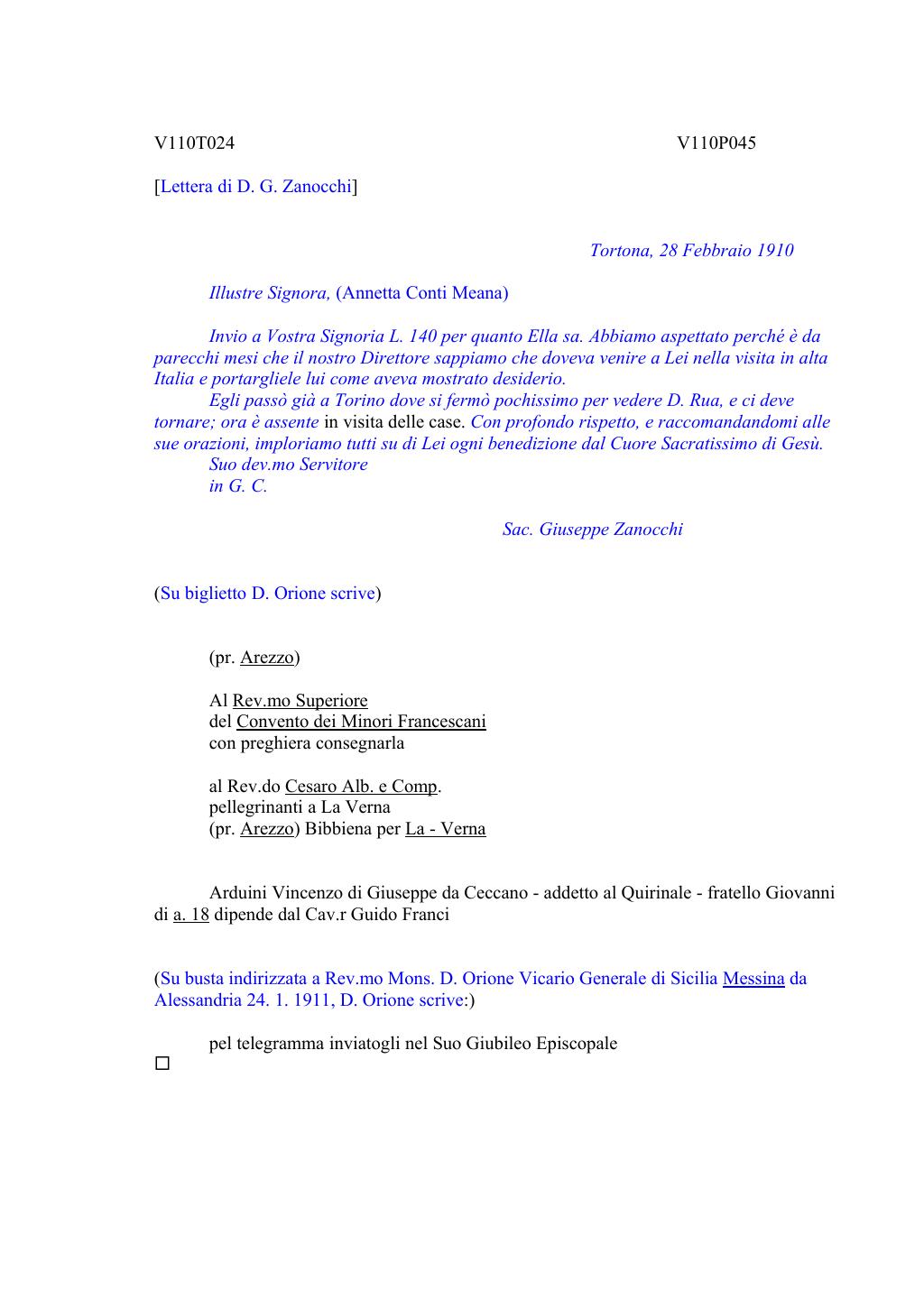 Scritti. Volume 110, pagina 052