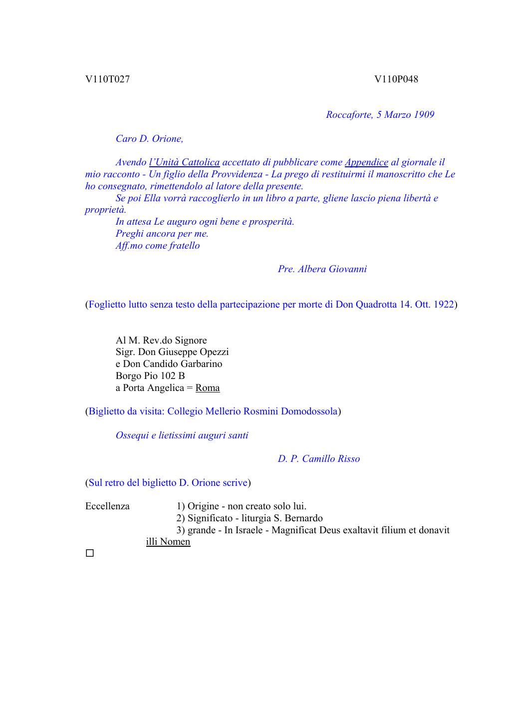 Scritti. Volume 110, pagina 055