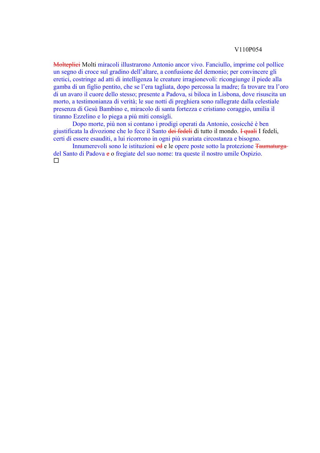 Scritti. Volume 110, pagina 062