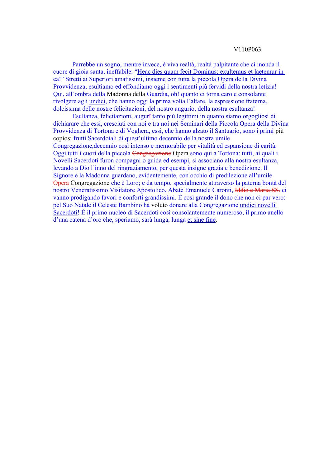 Scritti. Volume 110, pagina 071