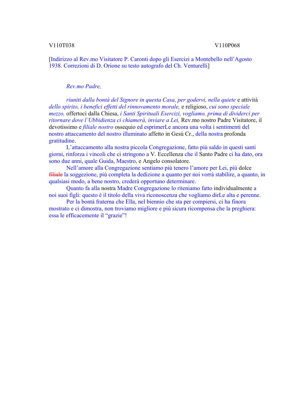 Scritti. Volume 110, pagina 076