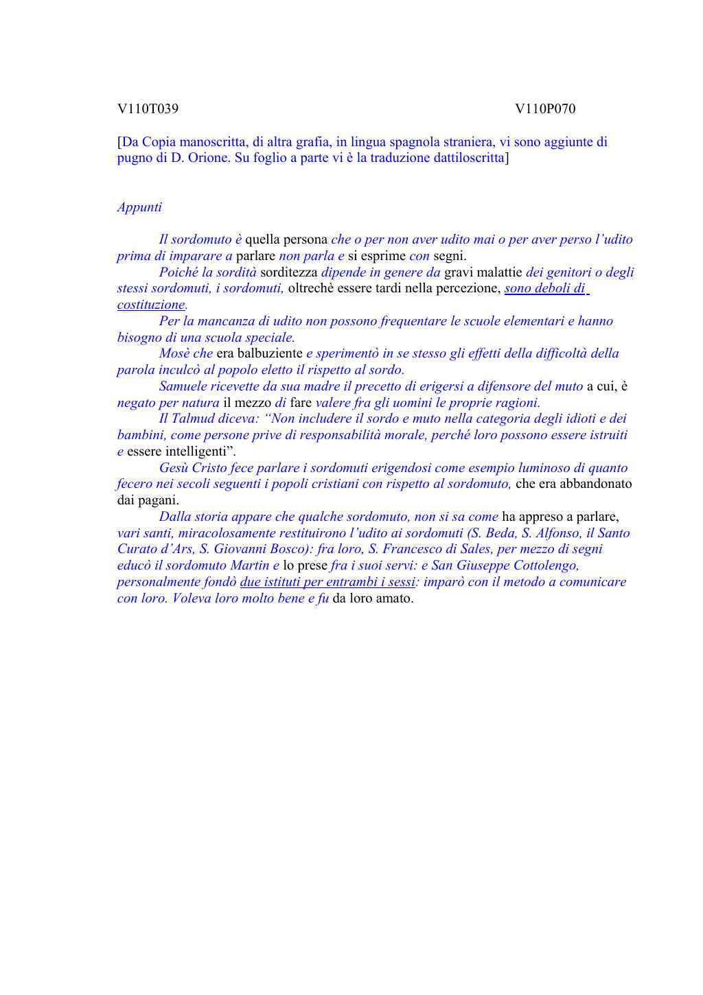 Scritti. Volume 110, pagina 078