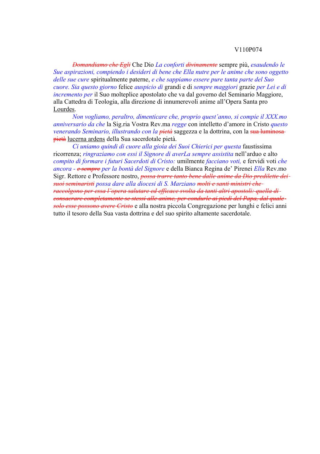 Scritti. Volume 110, pagina 082