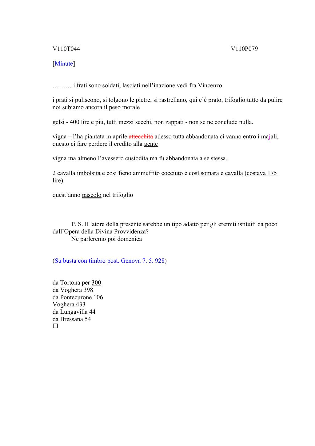 Scritti. Volume 110, pagina 087