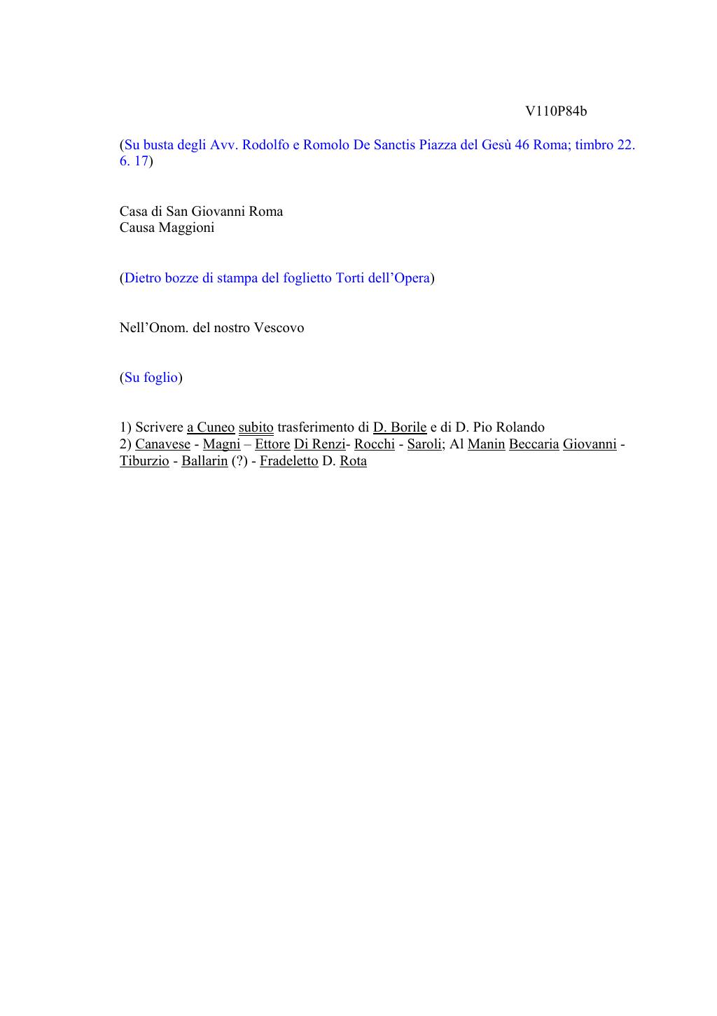 Scritti. Volume 110, pagina 094