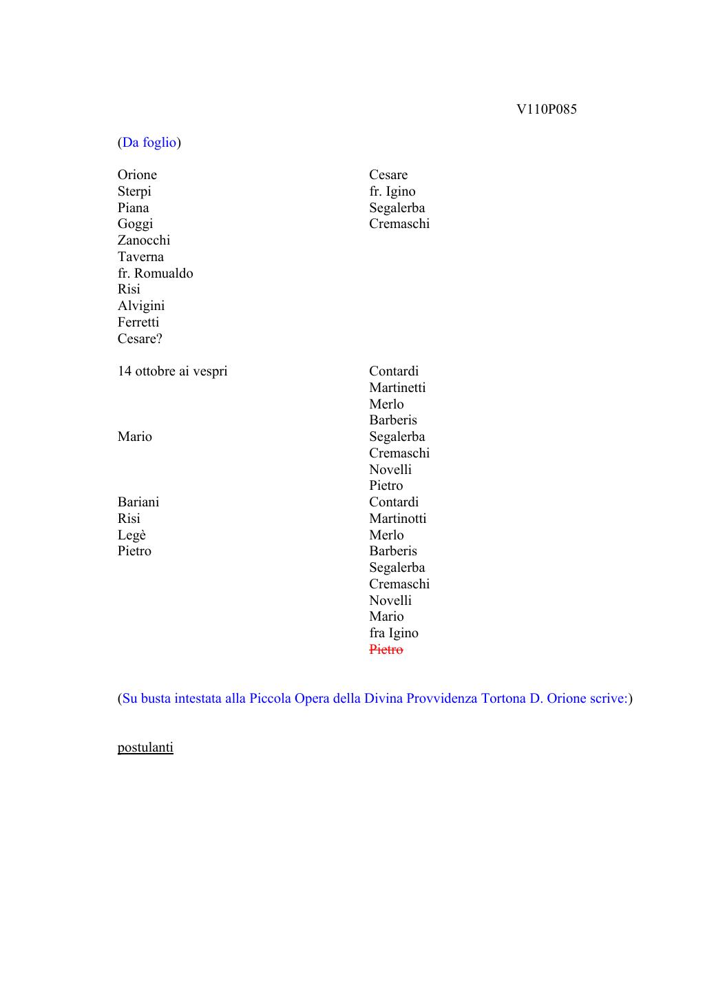 Scritti. Volume 110, pagina 095