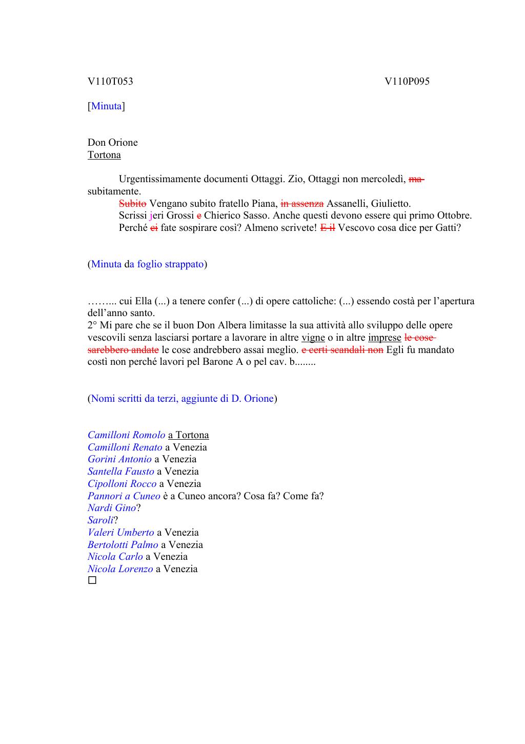 Scritti. Volume 110, pagina 110