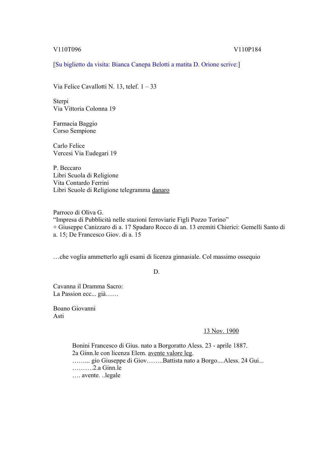 Scritti. Volume 110, pagina 209