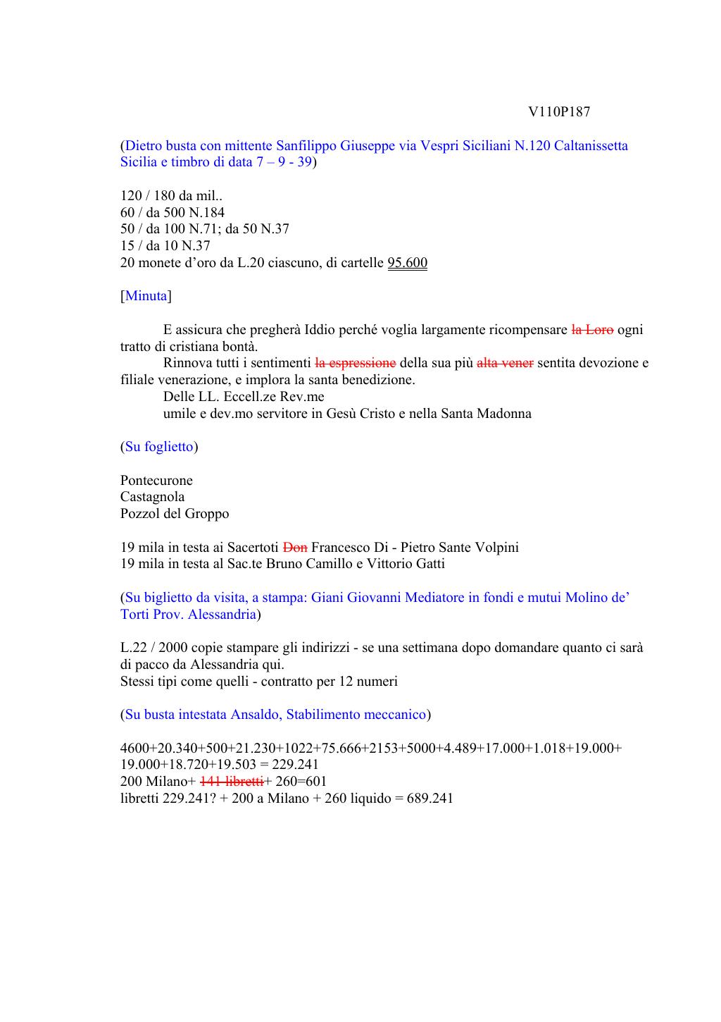 Scritti. Volume 110, pagina 213