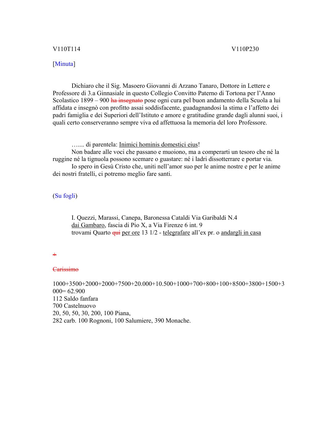 Scritti. Volume 110, pagina 260