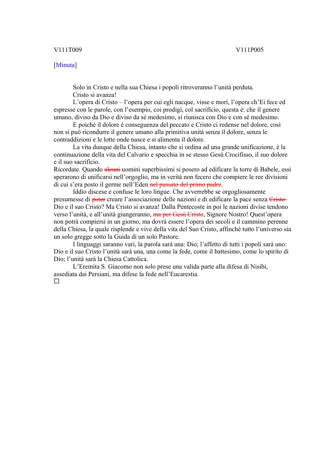 Scritti. Volume 111, pagina 010