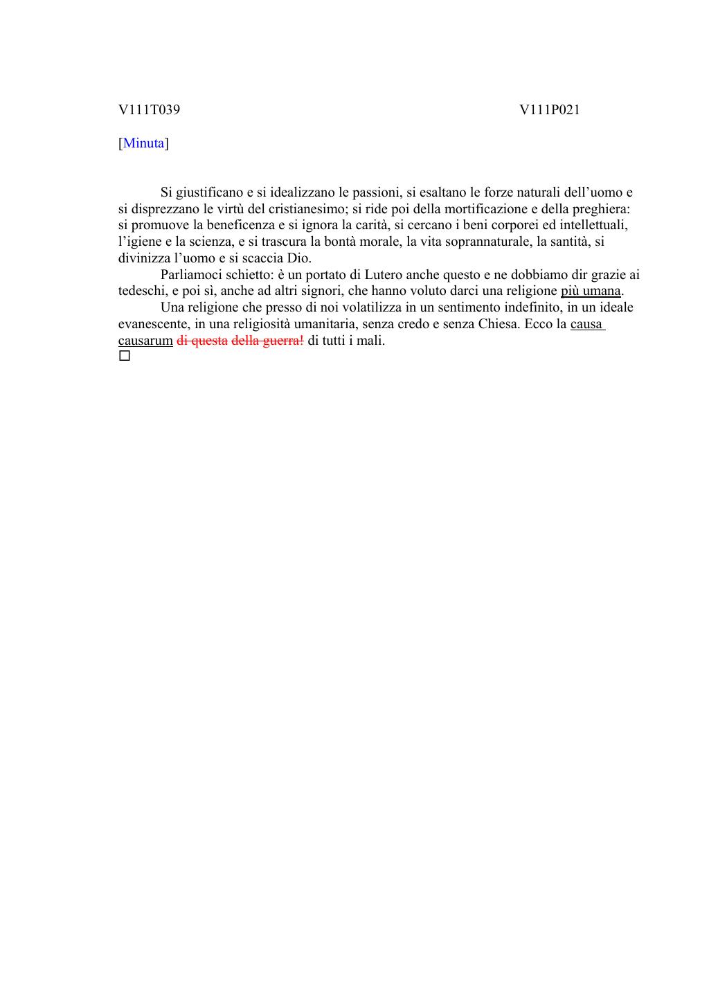 Scritti. Volume 111, pagina 041