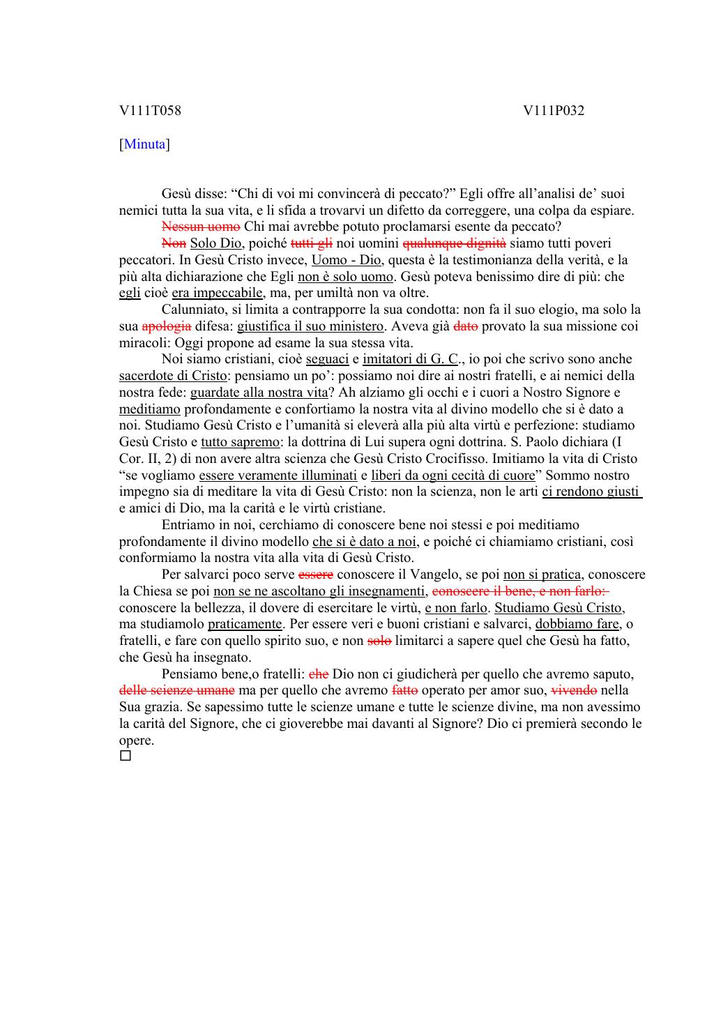 Scritti. Volume 111, pagina 061