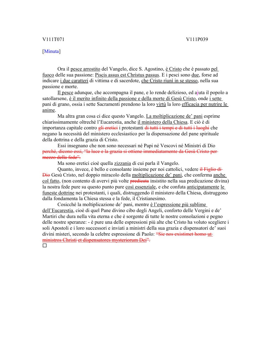 Scritti. Volume 111, pagina 074