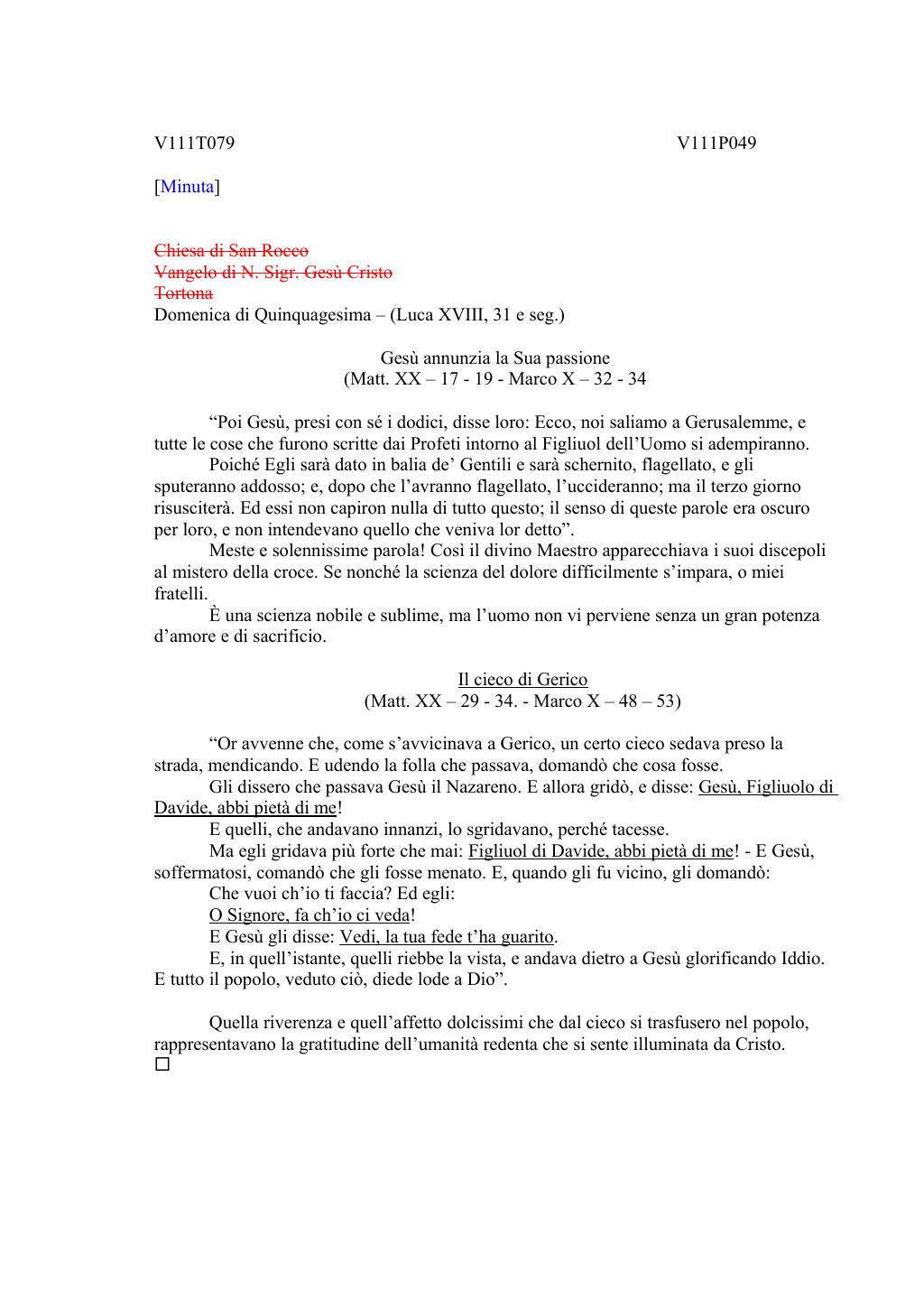 Scritti. Volume 111, pagina 086