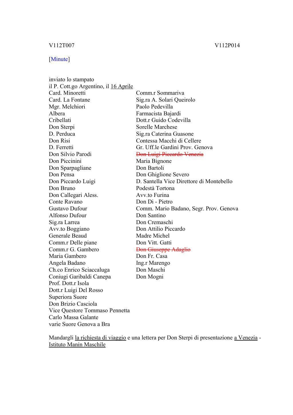 Scritti. Volume 112, pagina 015