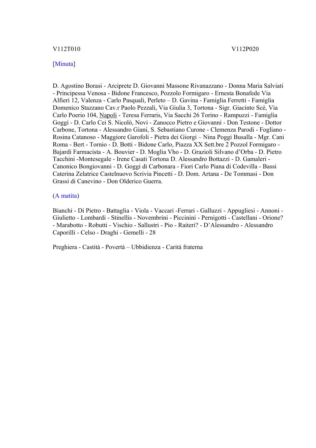 Scritti. Volume 112, pagina 022