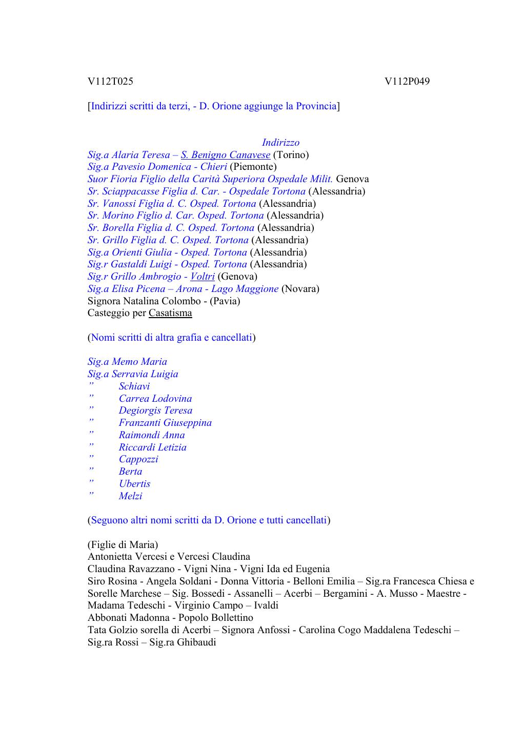 Scritti. Volume 112, pagina 053