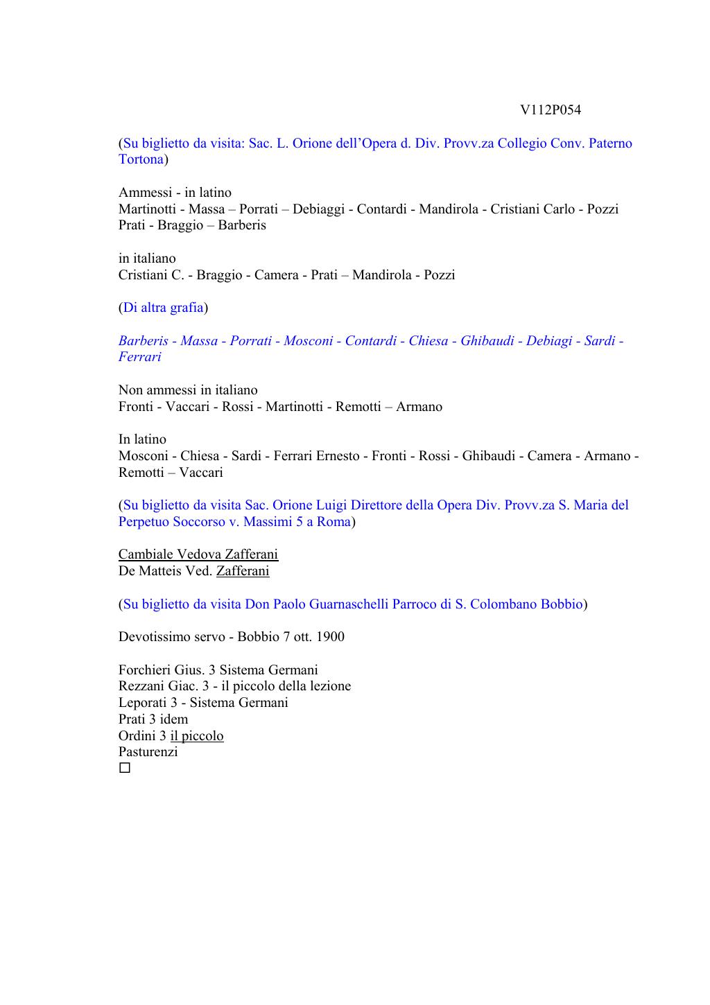 Scritti. Volume 112, pagina 058