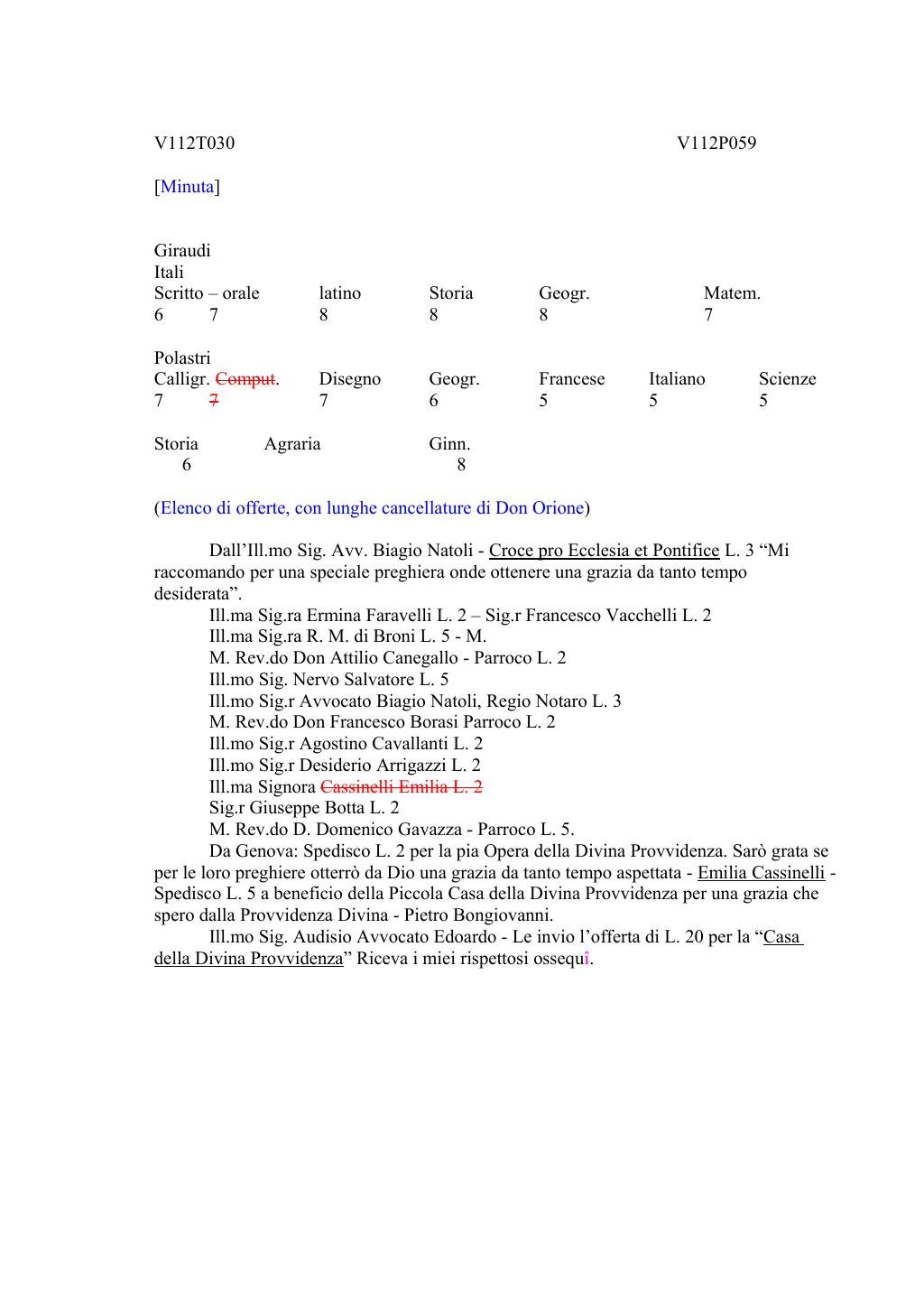 Scritti. Volume 112, pagina 063