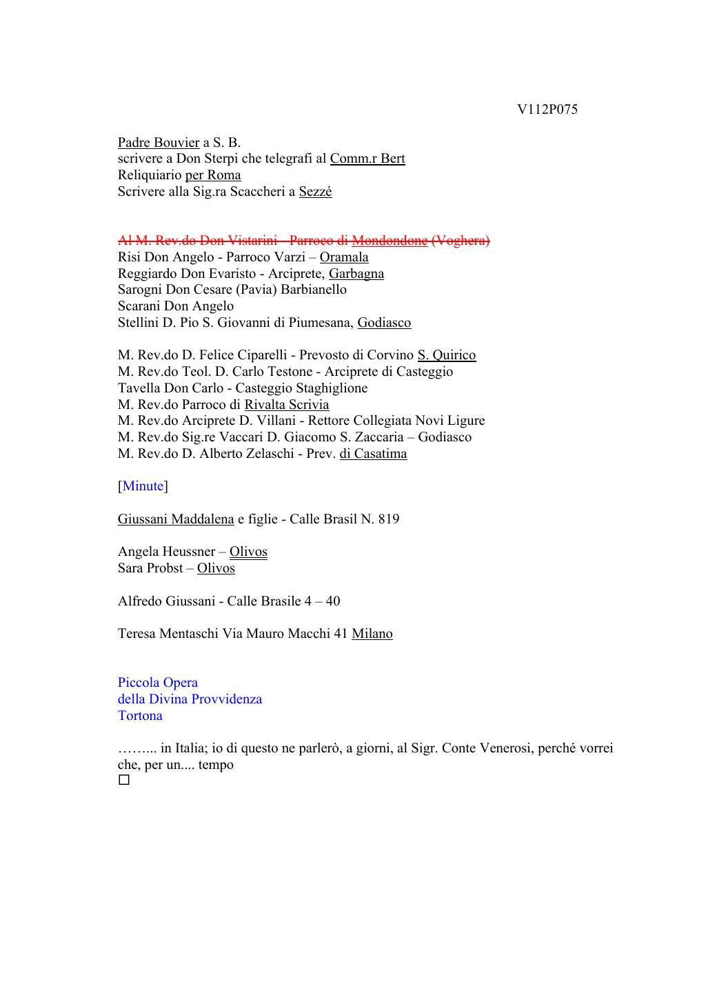 Scritti. Volume 112, pagina 079