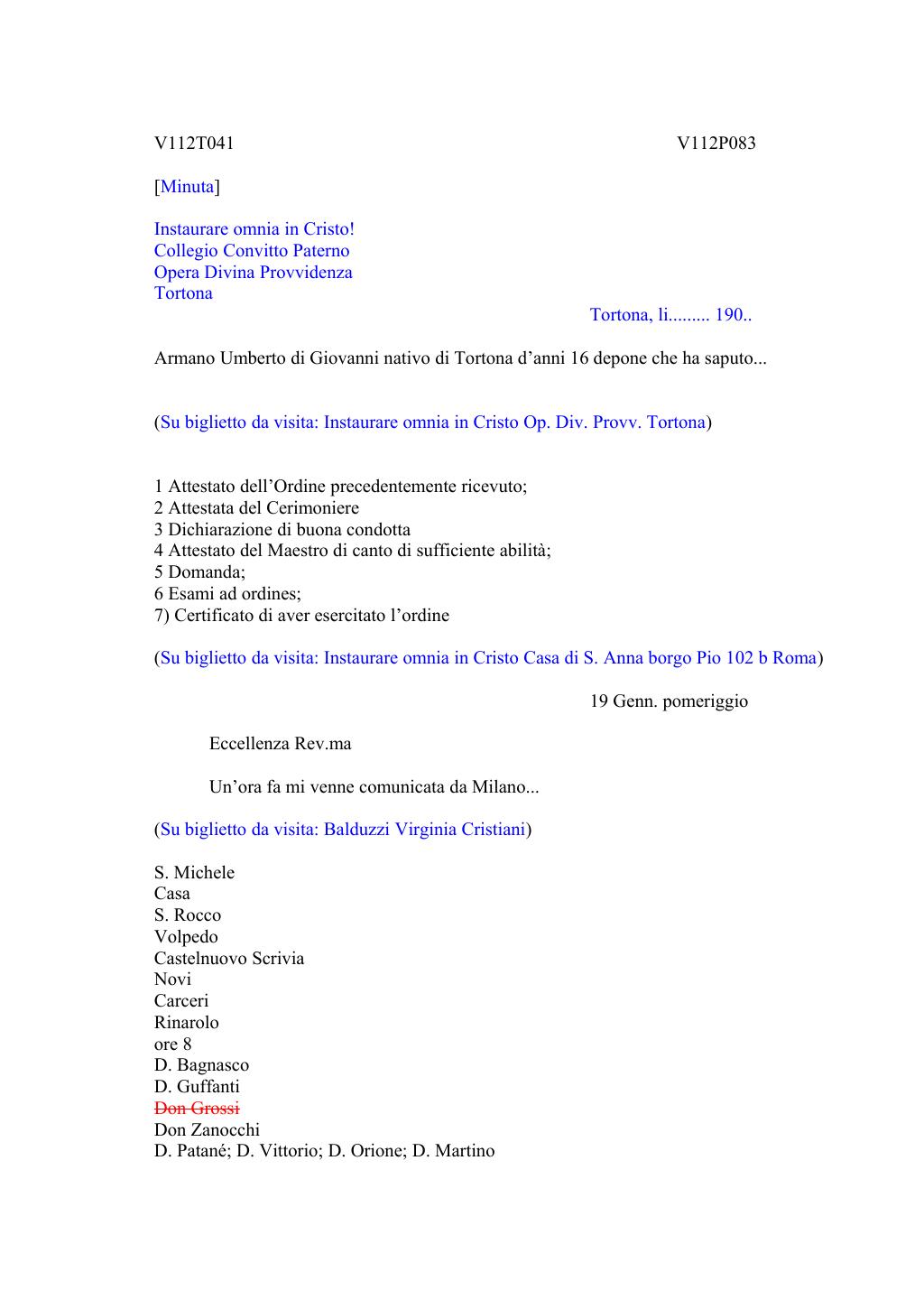 Scritti. Volume 112, pagina 087