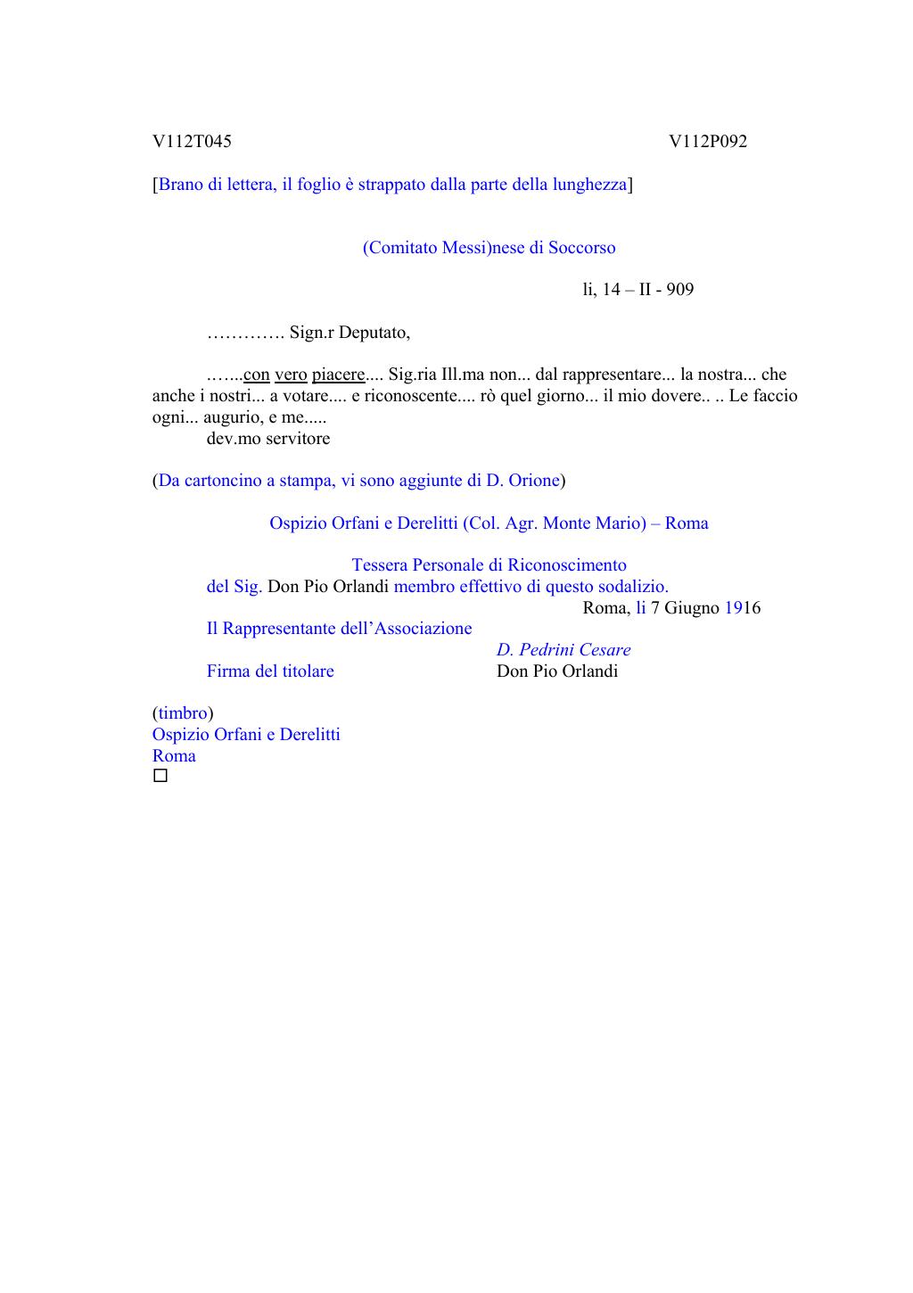 Scritti. Volume 112, pagina 099