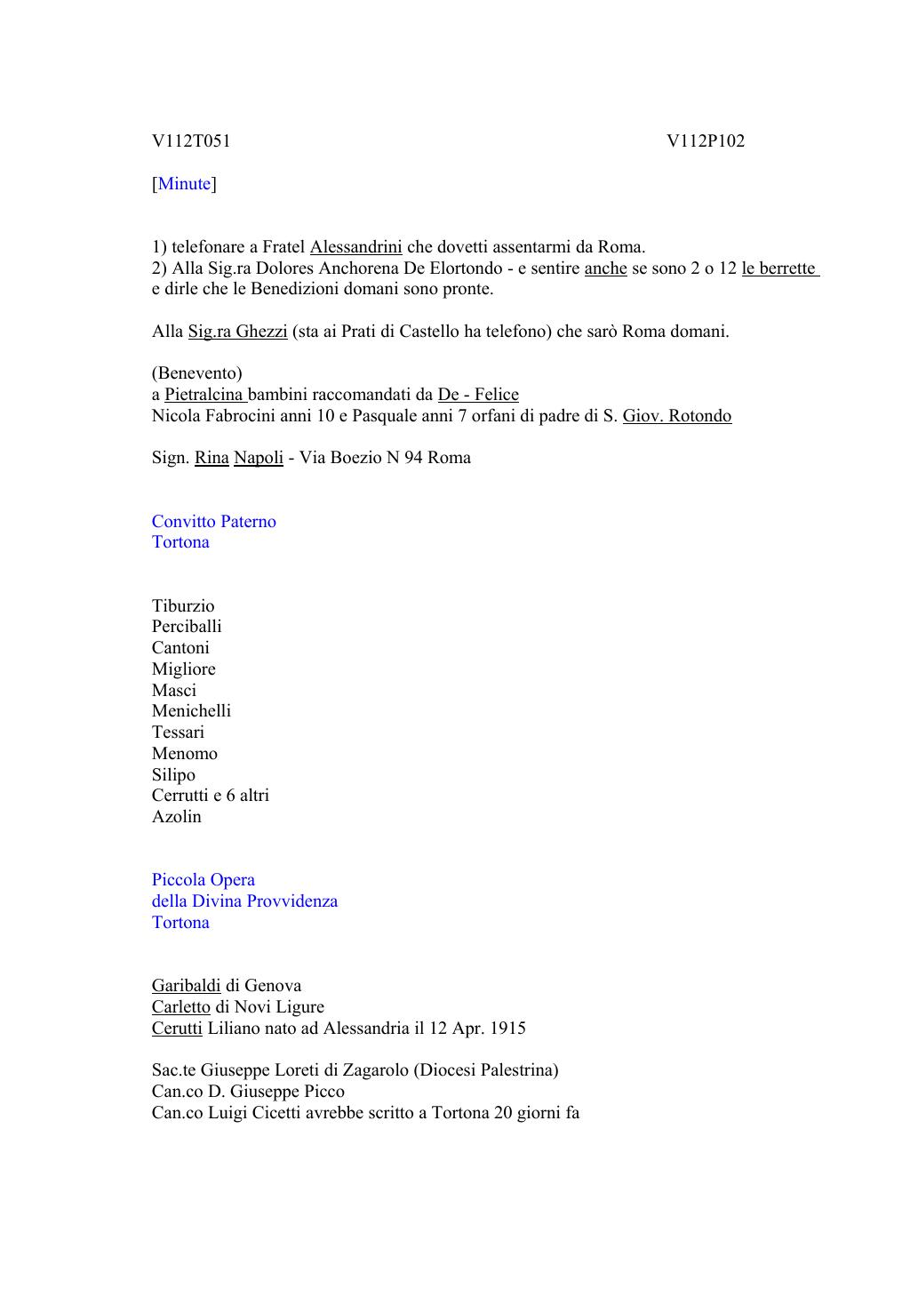 Scritti. Volume 112, pagina 109