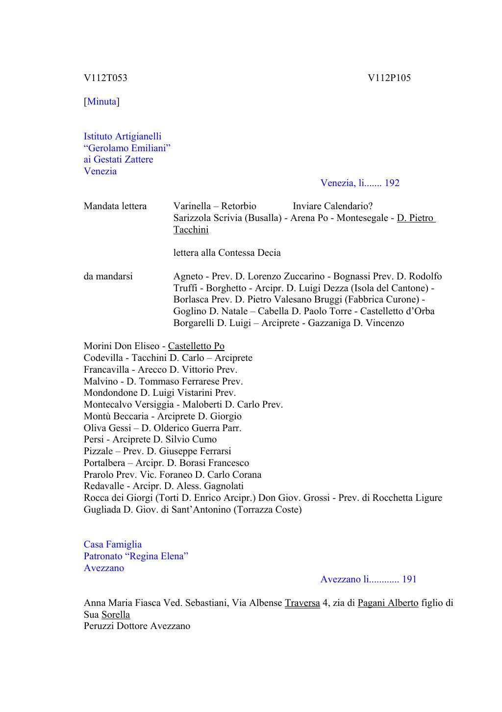 Scritti. Volume 112, pagina 113
