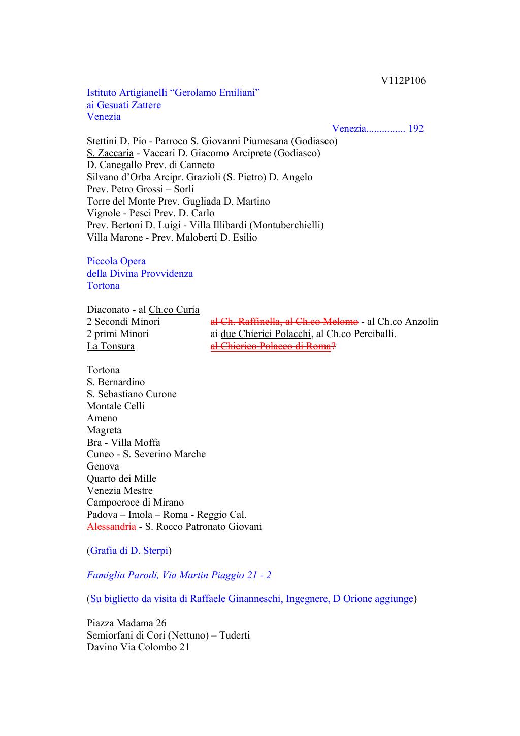 Scritti. Volume 112, pagina 114