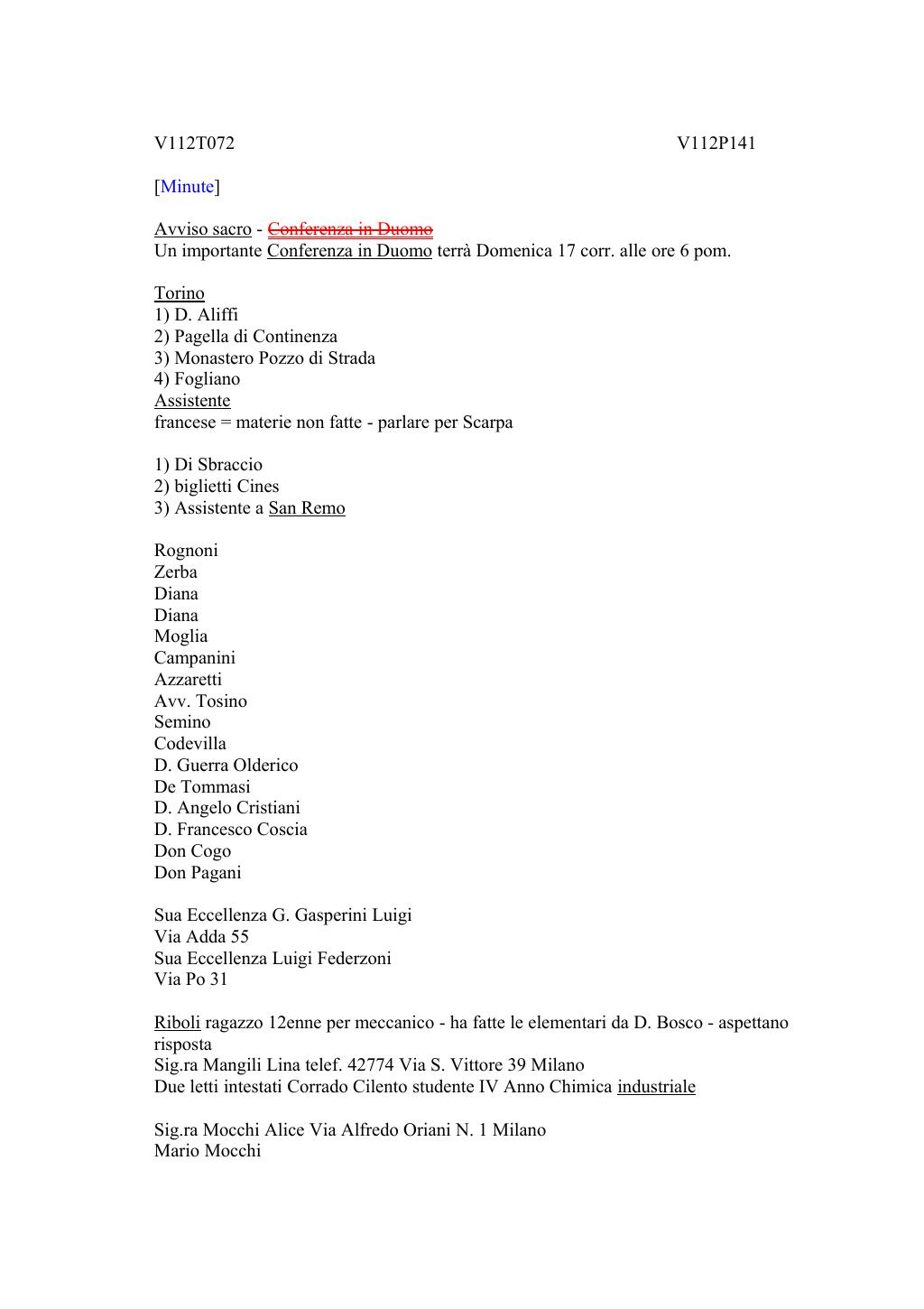 Scritti. Volume 112, pagina 161