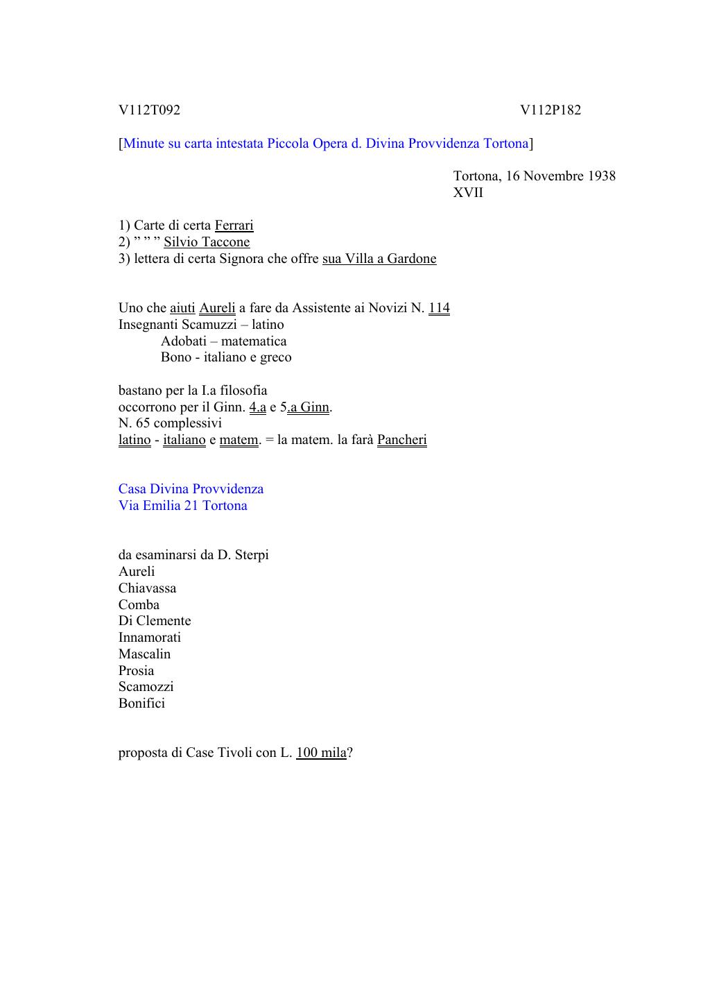 Scritti. Volume 112, pagina 207