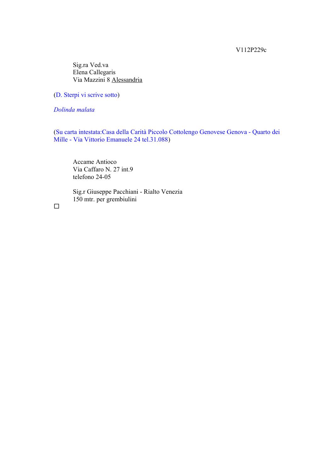 Scritti. Volume 112, pagina 261