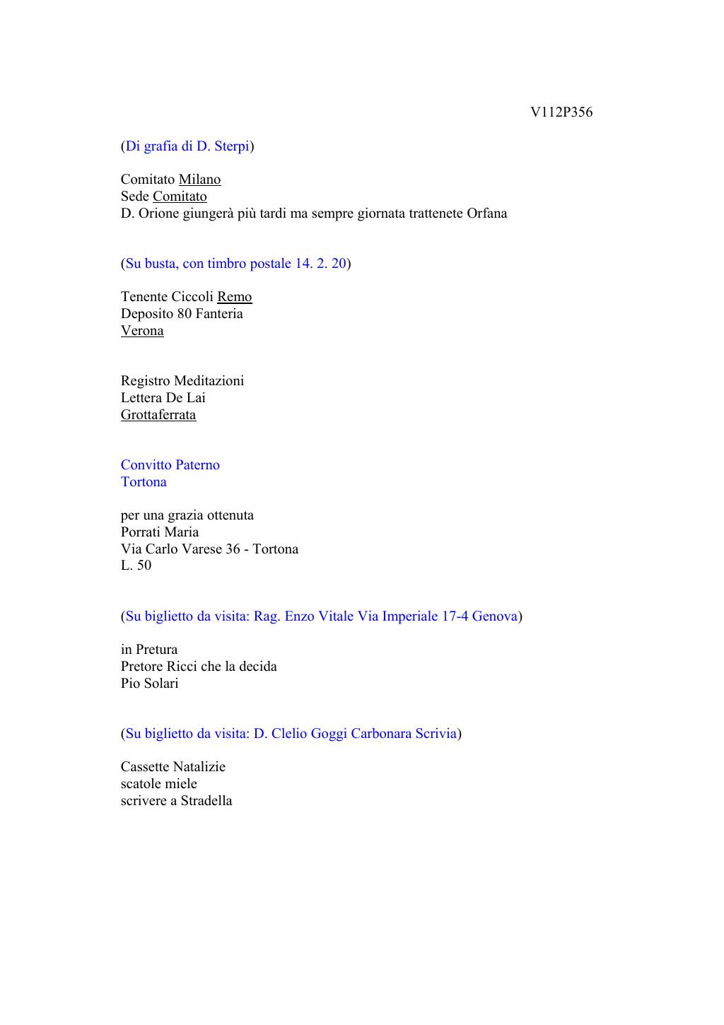 Scritti. Volume 112, pagina 419
