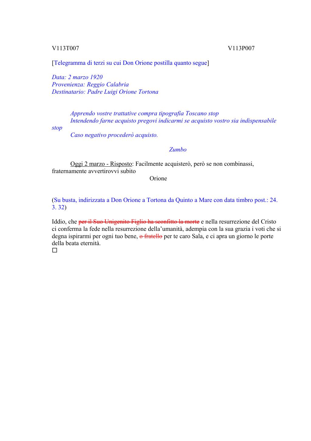 Scritti. Volume 113, pagina 010