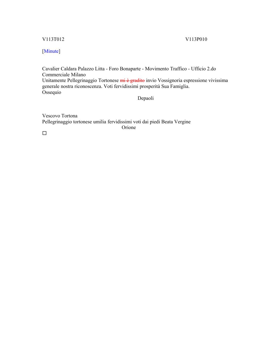 Scritti. Volume 113, pagina 015