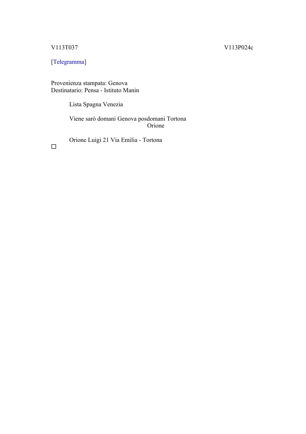 Scritti. Volume 113, pagina 041