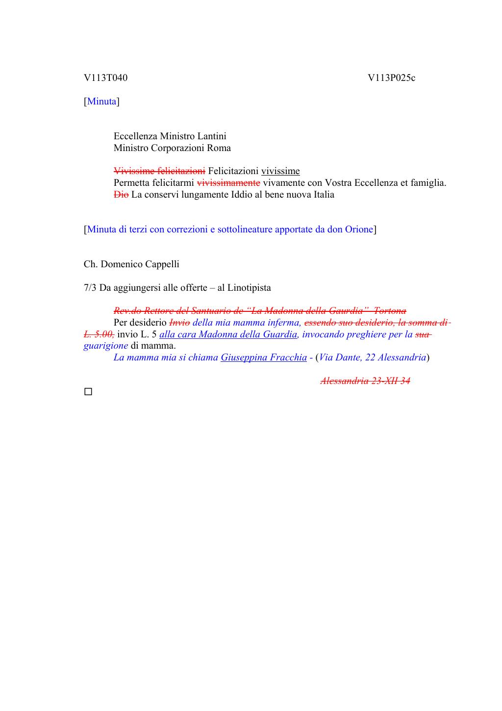 Scritti. Volume 113, pagina 044